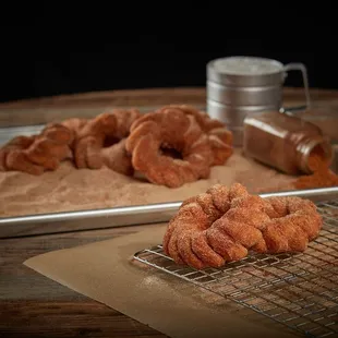 dough desserts, donuts, food