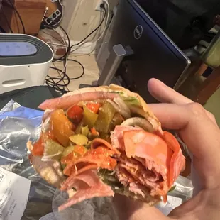 #4 Jumbo Italian Cold Cut Sub