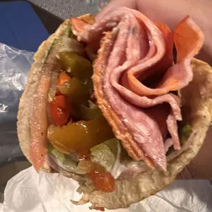 #4 Jumbo Italian Cold Cut Sub