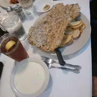 Chiken fried steak.