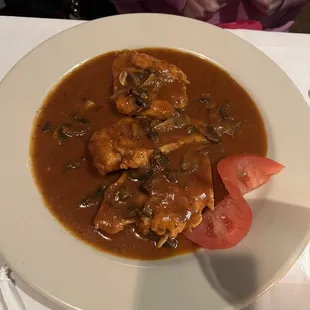 Grilled Chicken Marsala