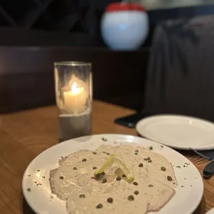 Veal Vitello carpaccio