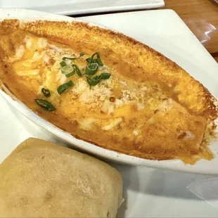 Crawfish enchilada