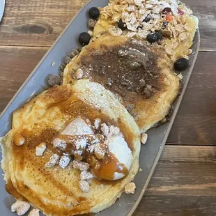 Milk &amp; cereal, coffee cake, pb chic chip