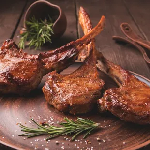 Savor the Juicy Perfection of Grilled Lamb Chops - A carnivore's delight!