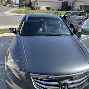 Front windshield replacement call for pricing best in town.