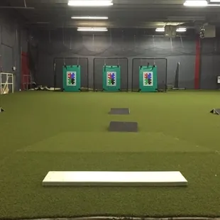 Pitching Area at Premier Baseball Kansas City Baseball Facility