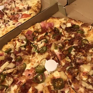 Garlic Chicken Pizza