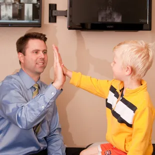 Kids love chiropractic too