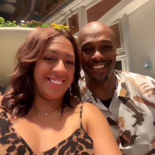 Sitting outside of Mandalay Bay after visiting the Foundation Room