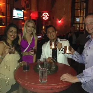 At Red Square playing Russian Roulette Vodka Vault Style