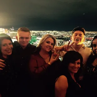 The view from our first bar on the tour!!