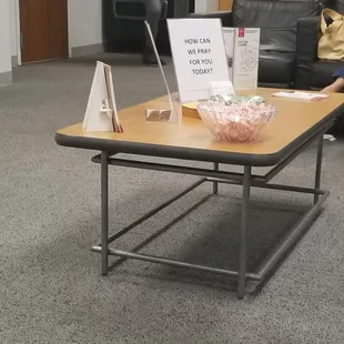 Service Dept waiting room