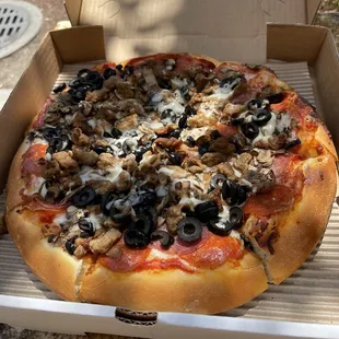 food, pizza