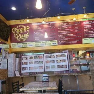 Menu board
