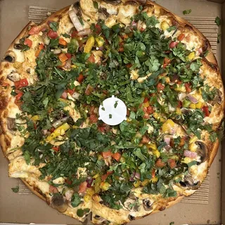21. Smokey Chicken Pizza