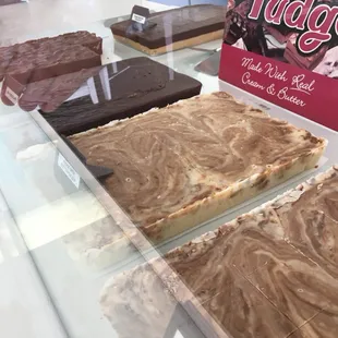 We make our own fudge!