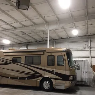 New LED lighting in our shop.