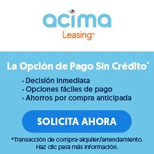 Ahora ofreciendo Acima!
