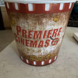 Gotta get a tub! Fresh popped popcorn