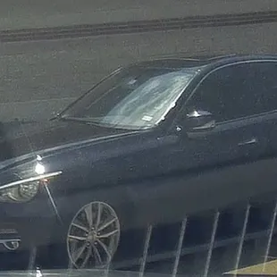 Watch for this car in the parking lots because he is vandalizing and breaking into cars.