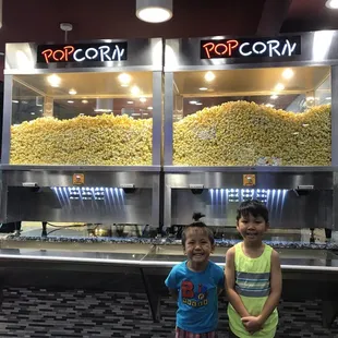 Big popcorn machines
