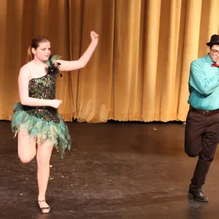 The Grinch performed by the Teenage Ballroom Class