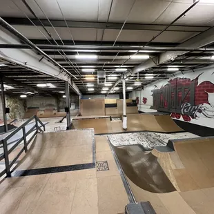 Some bigger ramps for BMX bikes