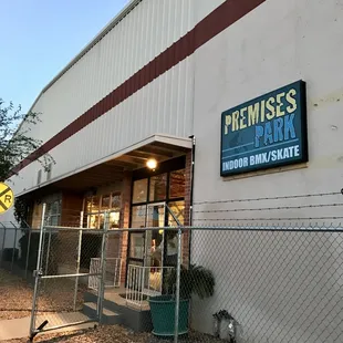 Our new location for Premises Park at 526 E 17th St.