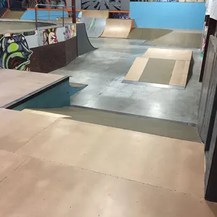 Street Skate section at Premises Park in Tucson, AZ