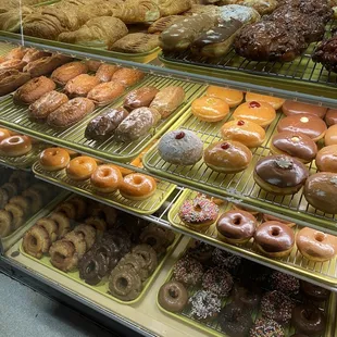 Their donut selection