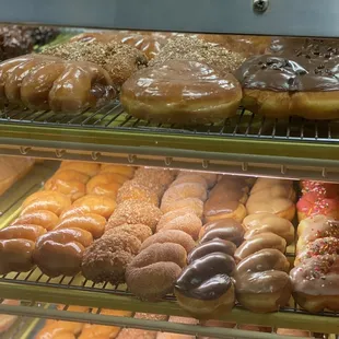 Their donut selection