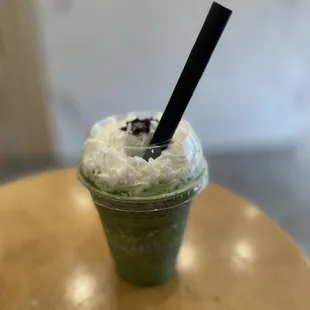 Matcha Oreo Frappe