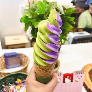 Soft Served Matcha Premium
