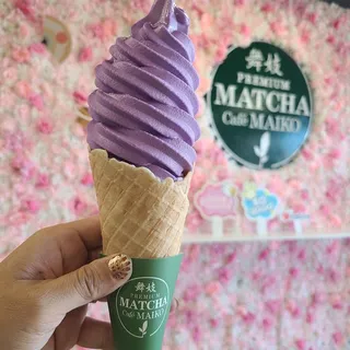 Ube Soft Ice Cream