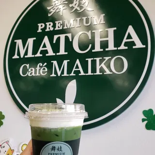 Cheese Matcha Latte
