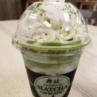 Matcha Yogurt Frappe Cream