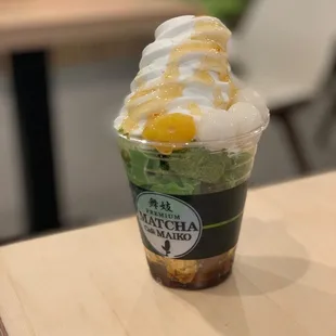 Maiko Special with Yuzu soft serve