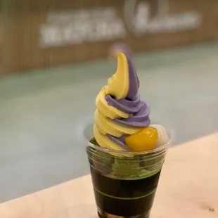 Maiko Special with Mango/Ube swirl