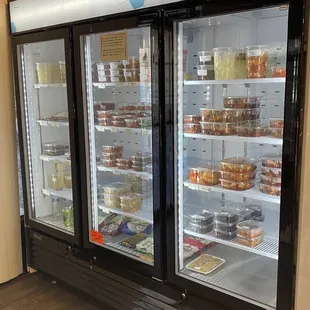 Kimchi and vegetables