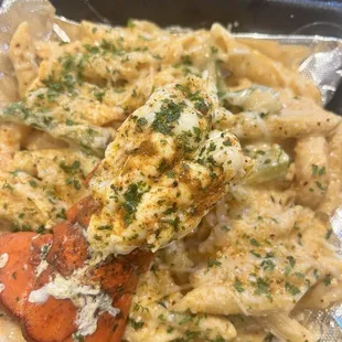 Cajun Shrimp Pasta Add Lobster