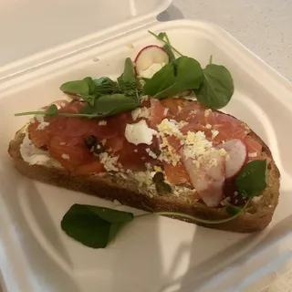 Lox Toast