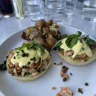 Smoked Salmon Beni