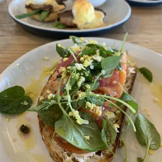 Lox Toast