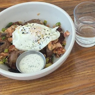 Smoked Salmon Hash