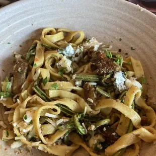Baby Fern &amp; Mushroom with House-Made Tagliatelle Pasta