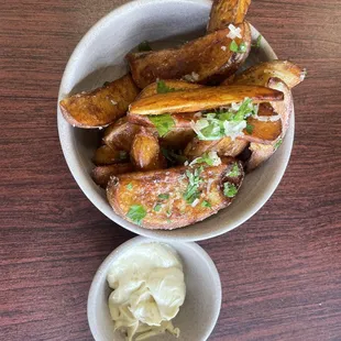 Duck fat fries