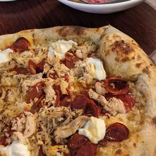 pizza, food