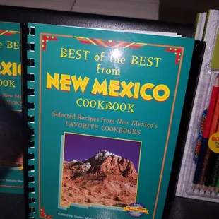 12/20/18 book sale in lobby @ presbyterian New Mexican Cookbook!! Mmmm! Red or green chile? Yessss please!!!