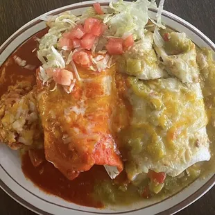 Pork Belly and Bean Burritos, Christmas style